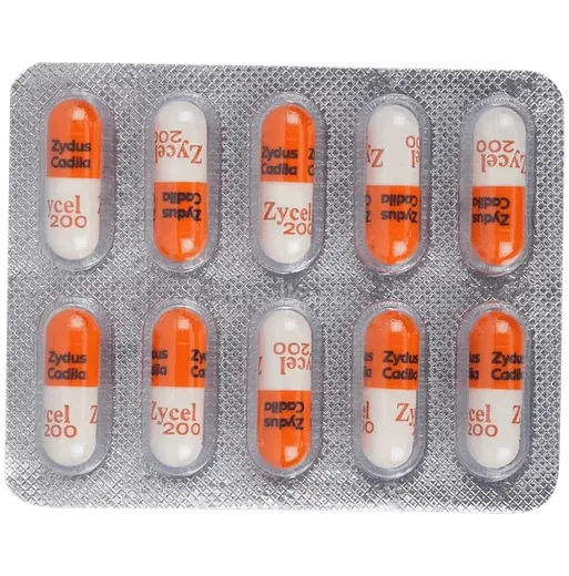 zycel md 200mg tablet 10's